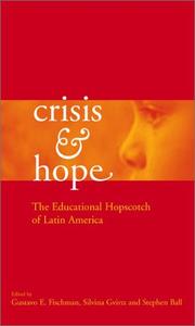 Cover of Crisis and hope by Stephen J. Ball