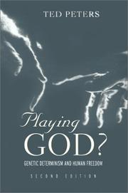 Cover of Playing God? by Ted Peters