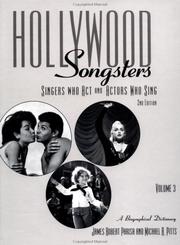 Front cover of Hollywood Songsters by James Robert Parish
