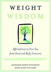 Cover of Weight Wisdom by Kathl Kingsbury
