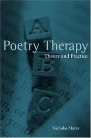 Cover of Poetry Therapy by Nicholas Mazza