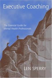 Cover of Executive Coaching by Len Sperry