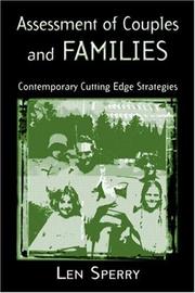 Front cover of Assessment of Couples and Families by Len Sperry