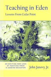 Cover of Teaching in Eden by Jr.,Joh Janovy