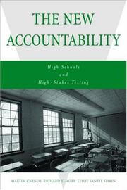 Cover of The New Accountability by Martin Carnoy