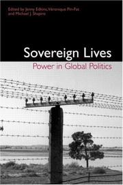 Cover of Sovereign Lives by Shapiro Edkins