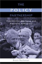 Cover of The Policy Partnership by Bruce Buchanan