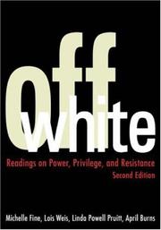 Cover of Off white by Michelle Fine