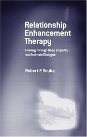 Cover of Relationship enhancement therapy by Robert F. Scuka