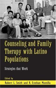 Front cover of Counseling and family therapy with Latino populations by R. Esteban Montilla