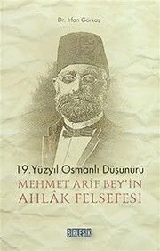 Front cover of Mehmet Akif Bey'in Ahlak Felsefesi by Irfan Gorkas