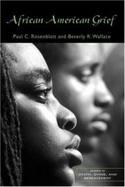 Front cover of African American grief by Paul C. Rosenblatt