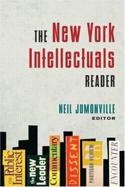 Front cover of The New York Intellectuals Reader by Neil Jumonville