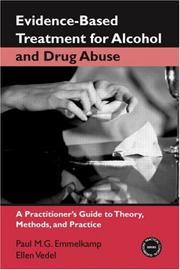Cover of Evidence-based treatment for alcohol and drug abuse by Paul M. G. Emmelkamp
