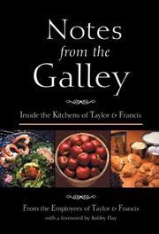 Cover of Notes from the galley by Unknown