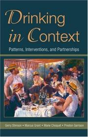 Cover of Drinking in Context by Gerry V. Stimson