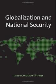 Cover of Globalization and National Security by Jonathan Kirshner