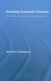 Front cover of Everyday economic practices by Savvina A. Chowdhury