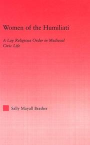 Front cover of Women of the Humiliati by Sally Brasher