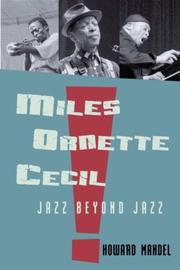 Cover of Miles, Ornette, Cecil by Howard Mandel