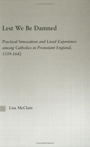 Cover of Lest We Be Damned by Lisa McClain