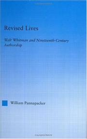 Cover of Revised lives by William Pannapacker