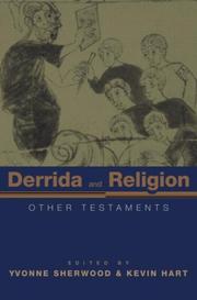 Cover of Derrida and religion by Yvonne Sherwood