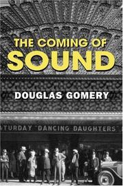 Front cover of The coming of sound by Douglas Gomery