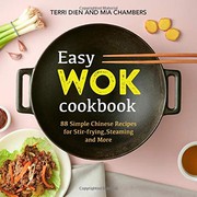Cover of Easy Wok Cookbook by Terri Dien