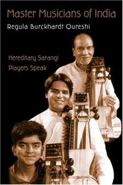 Front cover of Master Musicians of India by Regula Qureshi