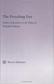 Cover of The preaching fox by Warren Edminster