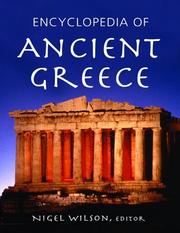 Front cover of Encyclopedia of Ancient Greece by Nigel Wilson