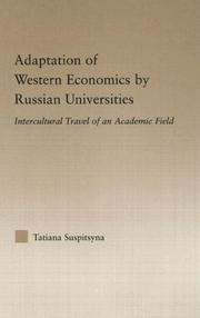Front cover of Adaptation of Western Economics by Russian Universities by Tatiana Suspitsyna