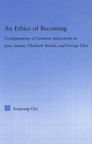 Front cover of An ethics of becoming by Sonjeong Cho