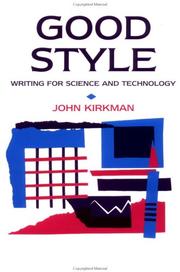 Cover of Good style by John Kirkman