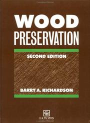 Front cover of Wood preservation by Barry A. Richardson