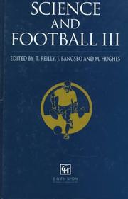 Front cover of Science and Football III by T. Reilly