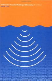 Front cover of Underwater acoustic modeling by Paul C. Etter