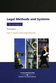 Front cover of Legal method and system by Carl F. Stychin