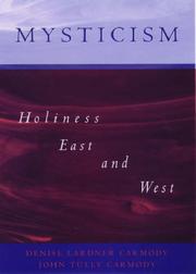 Front cover of Mysticism by Denise Lardner Carmody