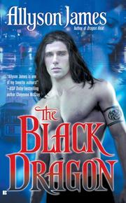 Front cover of The Black Dragon (Dragon Series, Book 2) by Allyson James