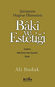 Front cover of Baki ve Estetiği by Ali Budak