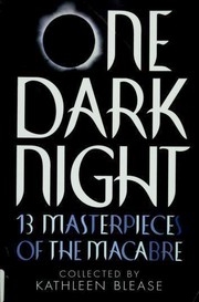 Cover of One Dark Night by Kathleen Blease