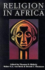 Front cover of Religion in Africa by W. E. A. van Beek