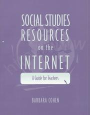 Front cover of Social studies resources on the internet by Barbara Cohen
