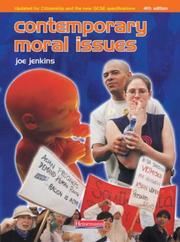 Front cover of Contemporary Moral Issues (Examining Religions) by Joe Jenkins