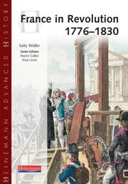 Front cover of Heinemann Advanced History by Sally Waller