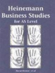 Front cover of Heinemann Business Studies for as Level by David Browne
