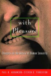 Cover of With pleasure by Abramson, Paul R.