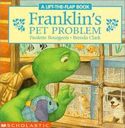 Cover of Franklin's pet problem by Paulette Bourgeois